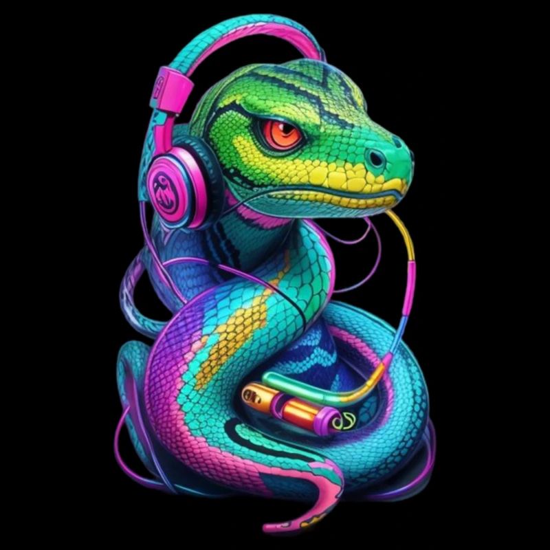 Snake Graffiti Music