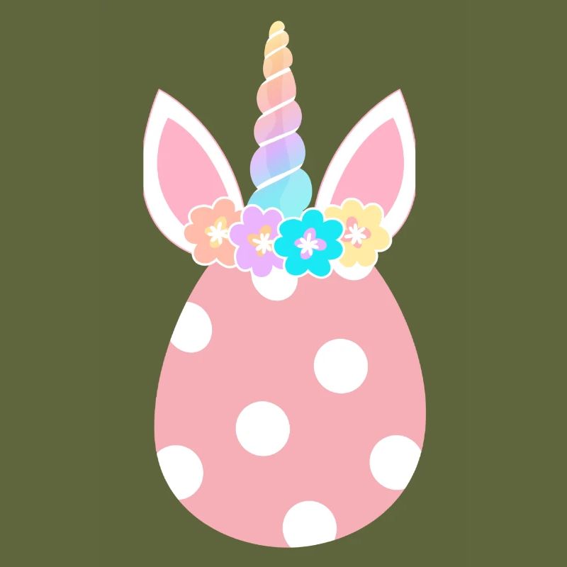 Easter Egg Unicorn Rainbow