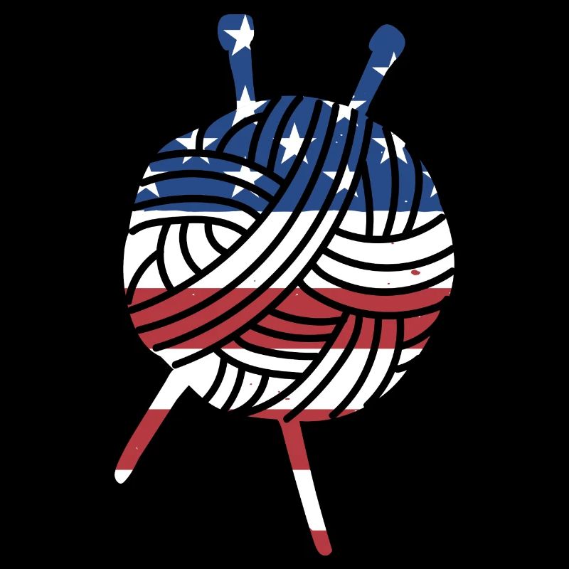 Crocheter Us Flag Crocheting