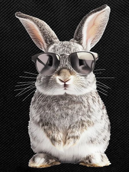 Bunny with sunglasses