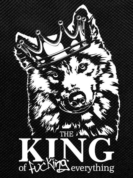 Samojede King Hundespruch Hunde Hund