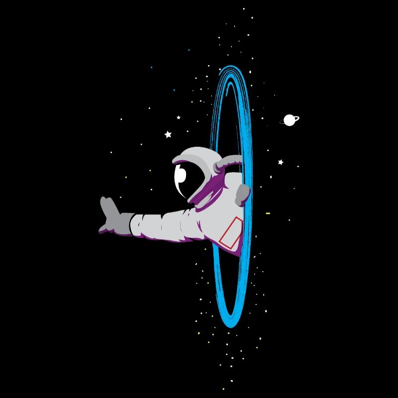 Wormhole astronaut