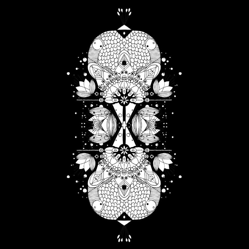 Mandala de nénuphar