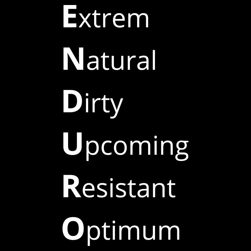 Enduro Schriftzug