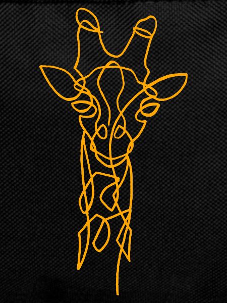 Sketch of the giraffe
