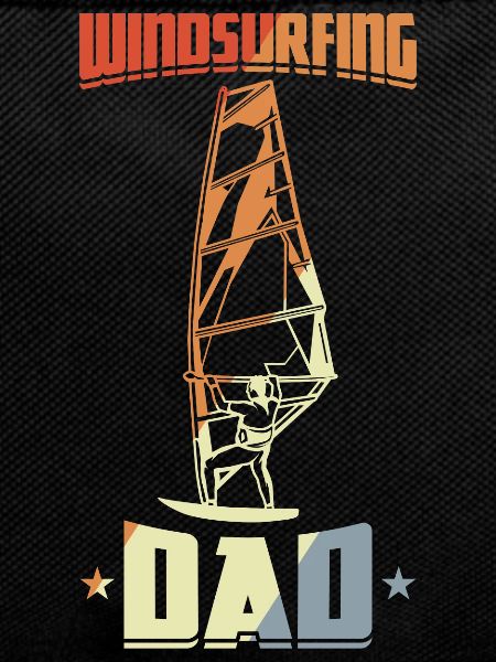 Daddy Windsurfing