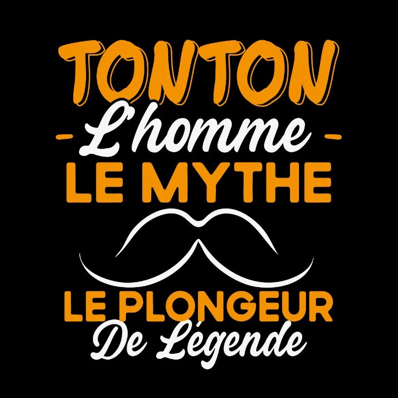 Tonton Plongeur De Légende Cadeau Plongée Humour