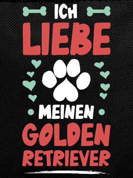 I love my golden retriever