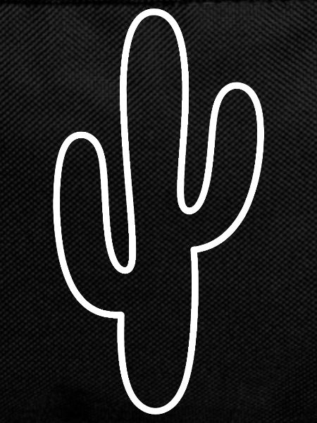 Cactus Lineart Silhouette