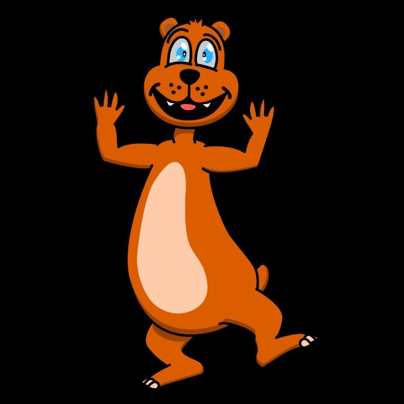 Funny dancing bear