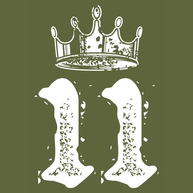 11 Number crown