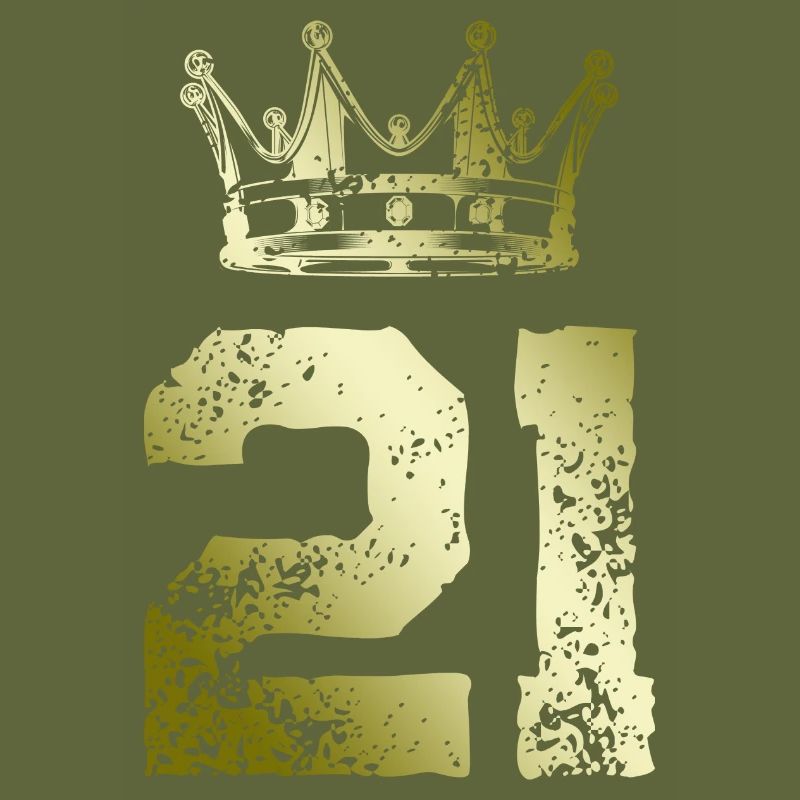 21 Number crown