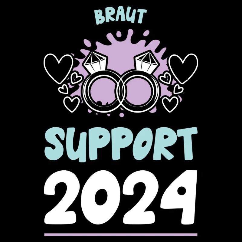 Braut Support 2024 Hochzeit