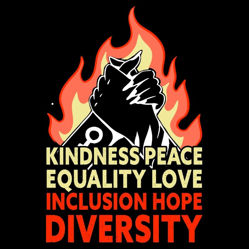 Kindness Peace Equality Love Inclusion Hope