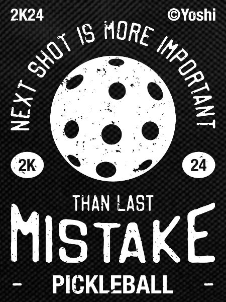 Pickleball, the next shot