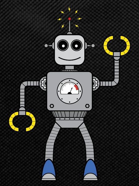 Freundlicher Roboter
