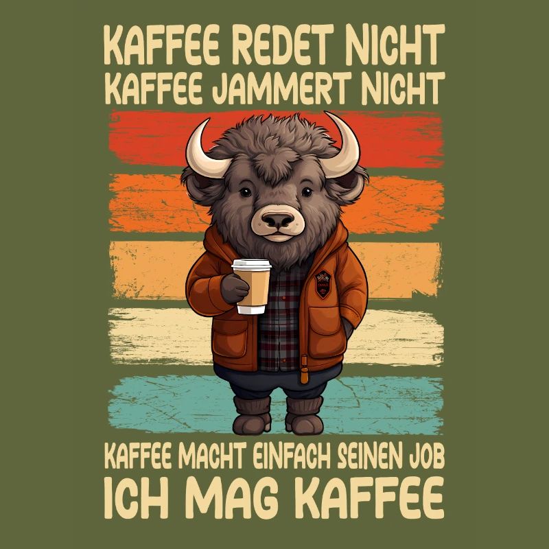 Kaffee Rede Nicht Kaffee Jammert Nicht Bison