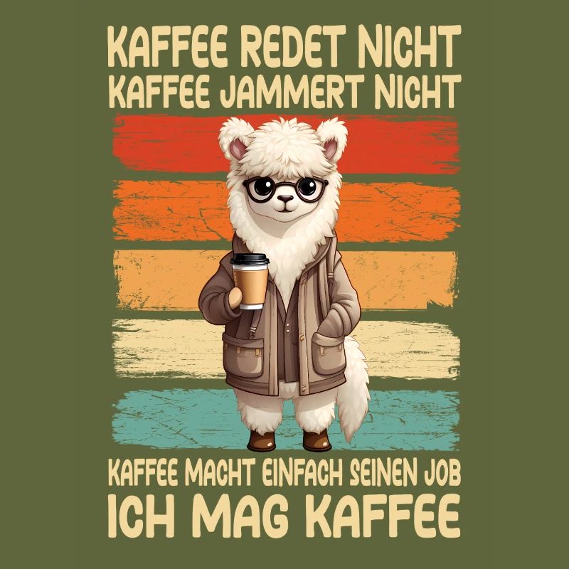 Coffee Don't Talk Coffee Don't Whine Llama