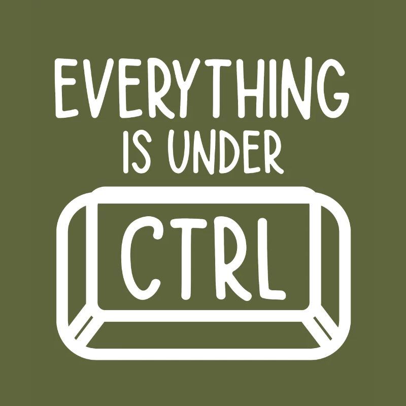 Everything Is Under Control Programmer Coder Softw