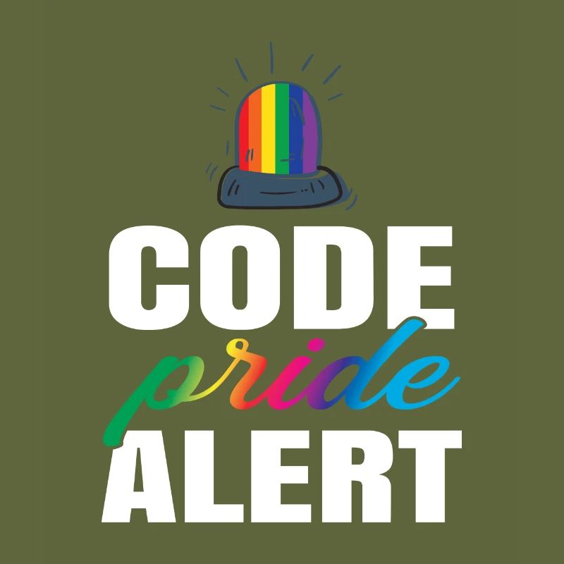 Code Pride Alert Bisexual Lesbian Love Asexual Tra