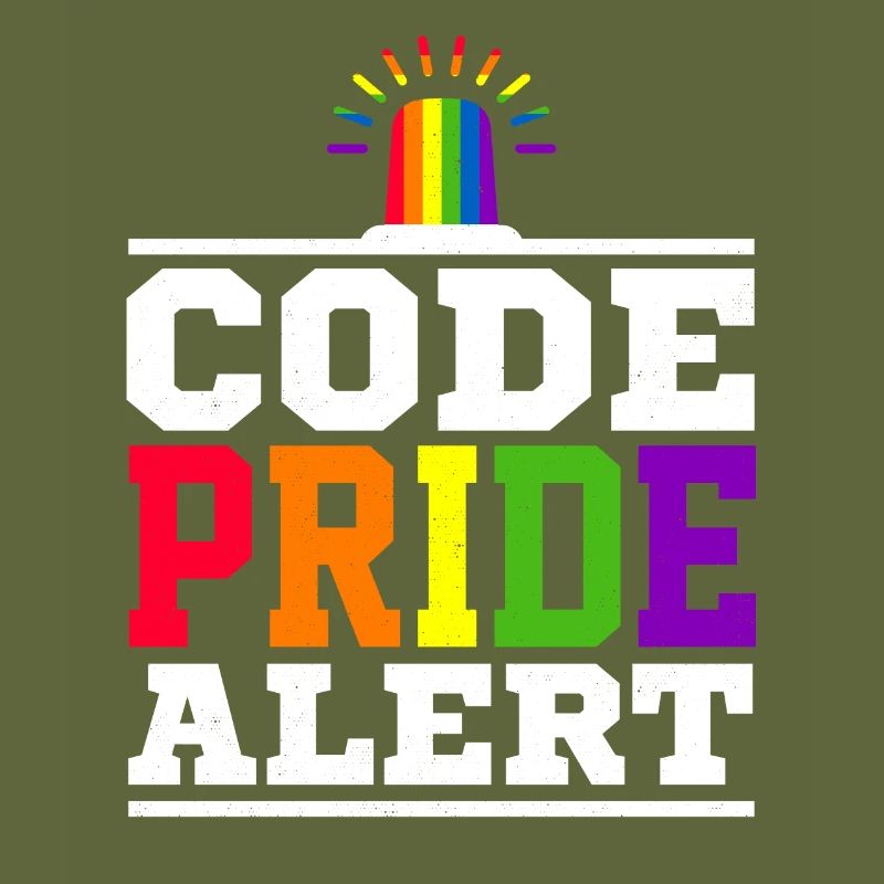 Code Pride Alert Bisexual Lesbian Love Asexual Tra