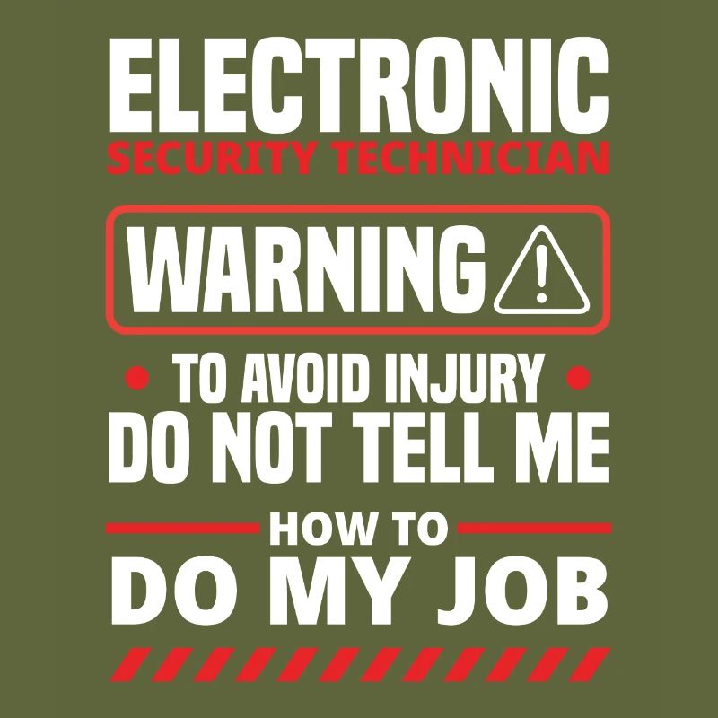 Electronic Security Technician Warning To Avoid In