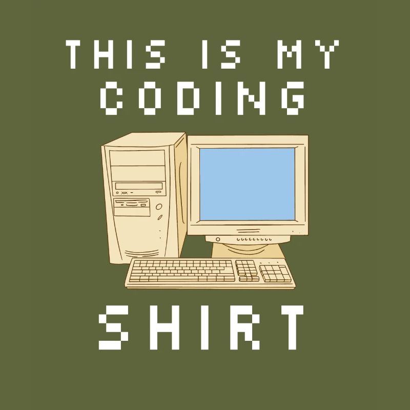 This Is My Coding Shirt Coder Programmer Computer