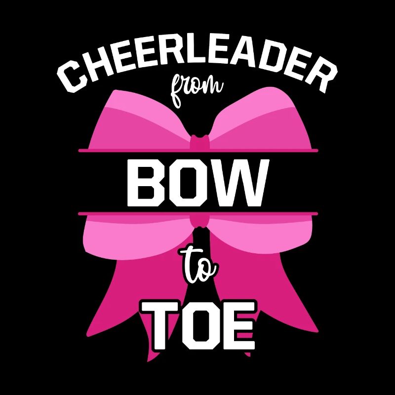 Cheerleader From Bow To Toe Cheerleading Cheerdanc