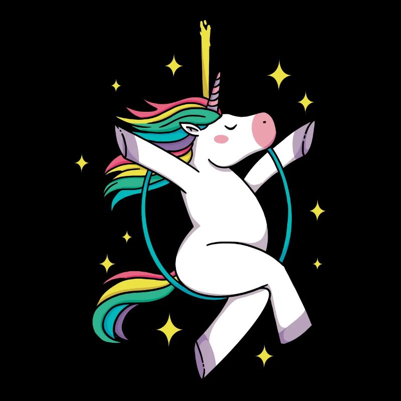 Unicorn Graphic Gymnast Gymnastics Acrobat Acrobat
