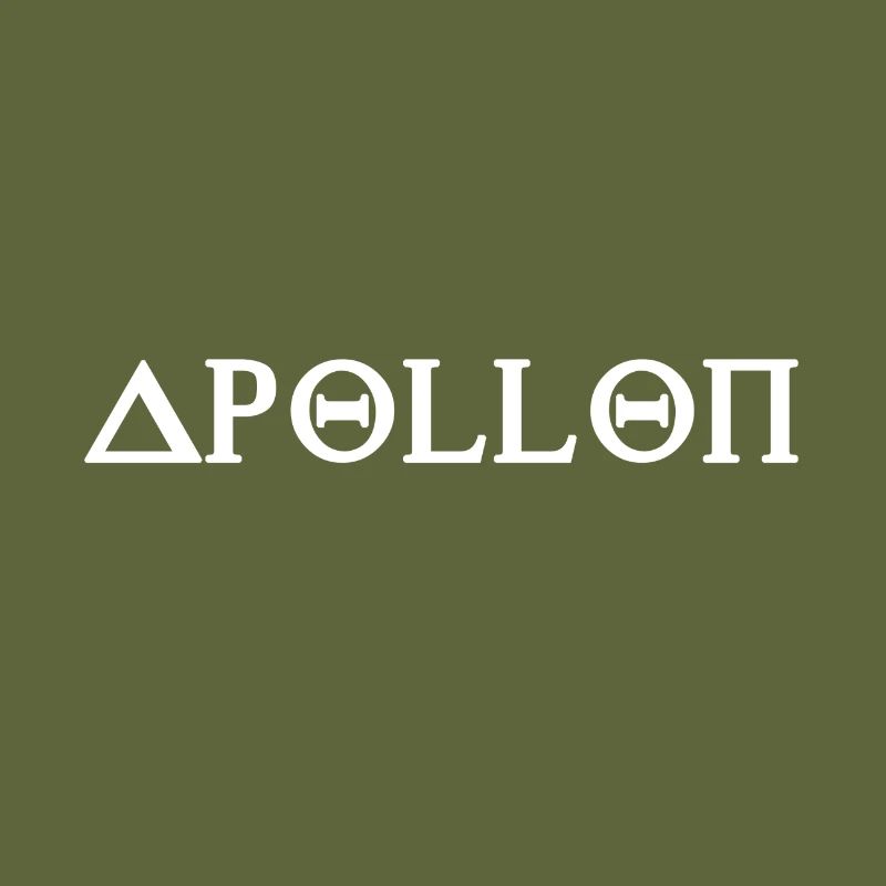 Apollon Design white in Greek script