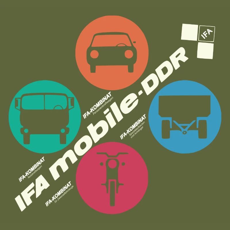 IFA mobile DDR - Retro Design - Ostalgie