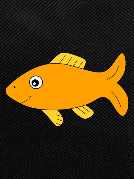 yellow fish comic fish