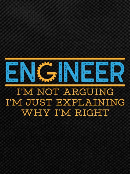 Engineer Saying Nerd Gift Geek