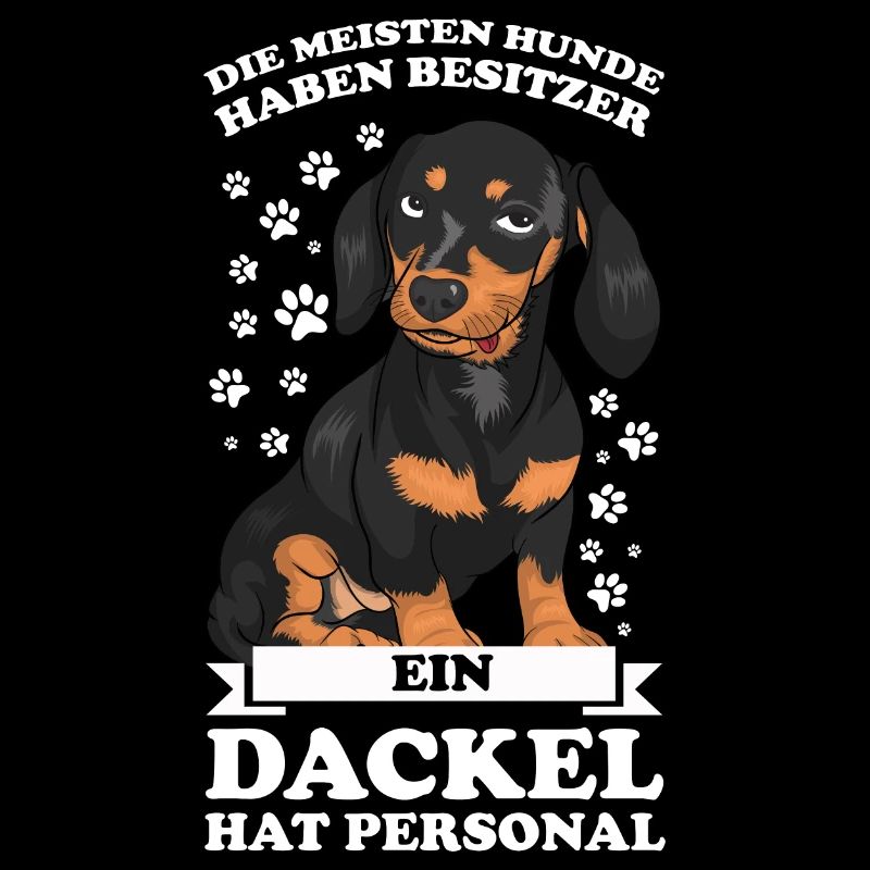Dackel Hund Dackel Besitzer Geschenk