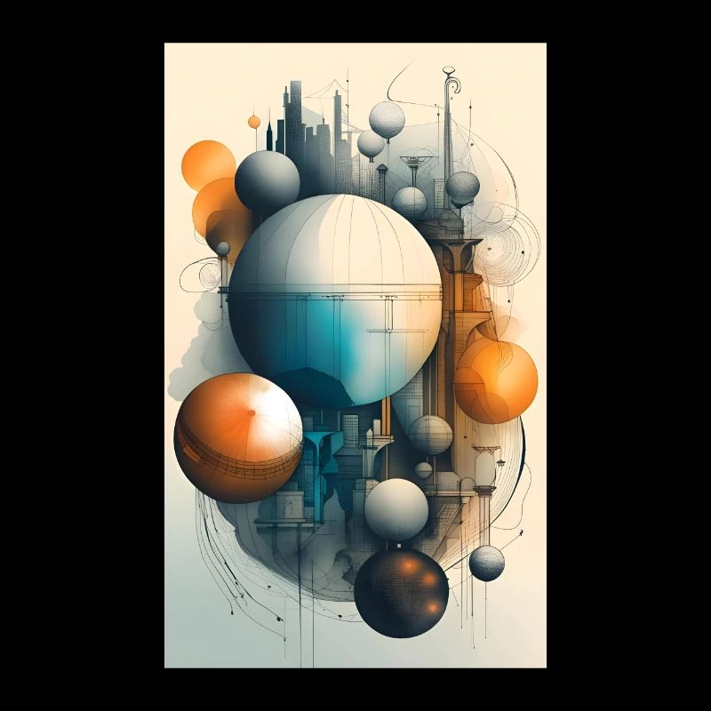 Ville abstraite d’orbes et de structures