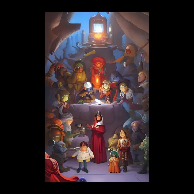 Sci fi family dinner party