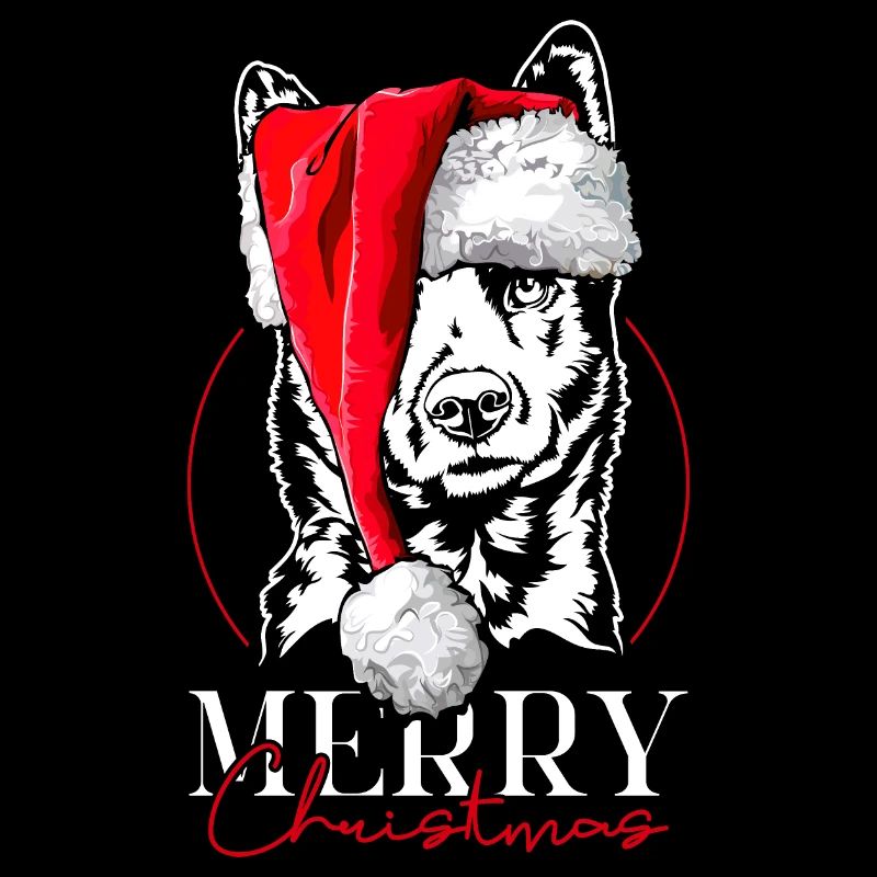 Père Noël Kai Ken joyeux Noël chiens chien Wilsigns