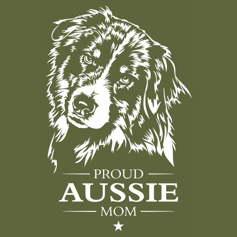 Aussie Mom Australian Shepherd Hunde Hund Wilsigns