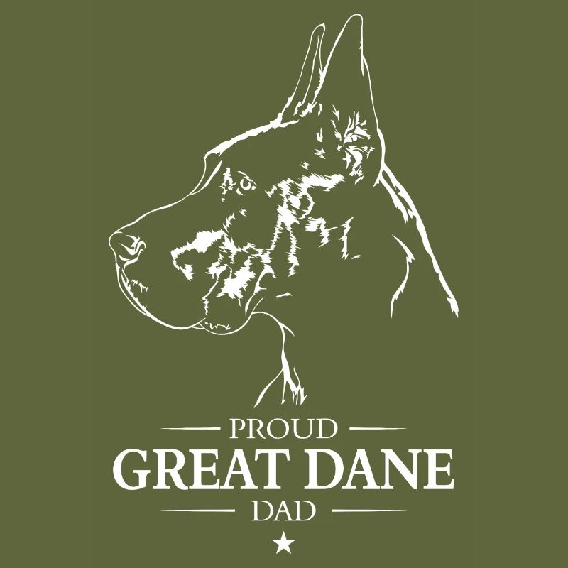 Great Dane Dad Hunde Hund Dogge Wilsigns