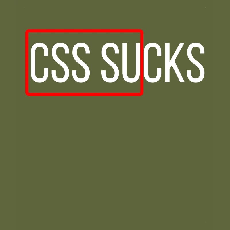 CSS suce programmation CSS drôles programmeurs