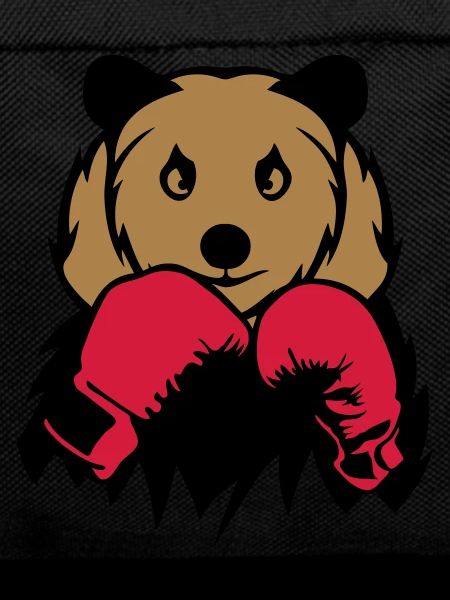 Bear boxer glove boxing