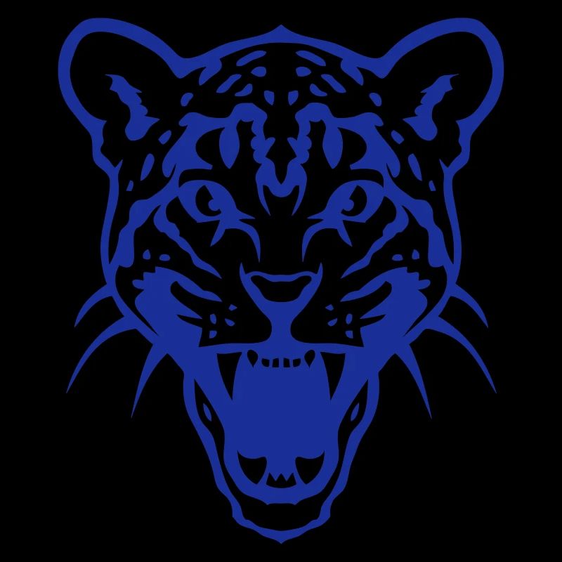 leopards gueule ouverte