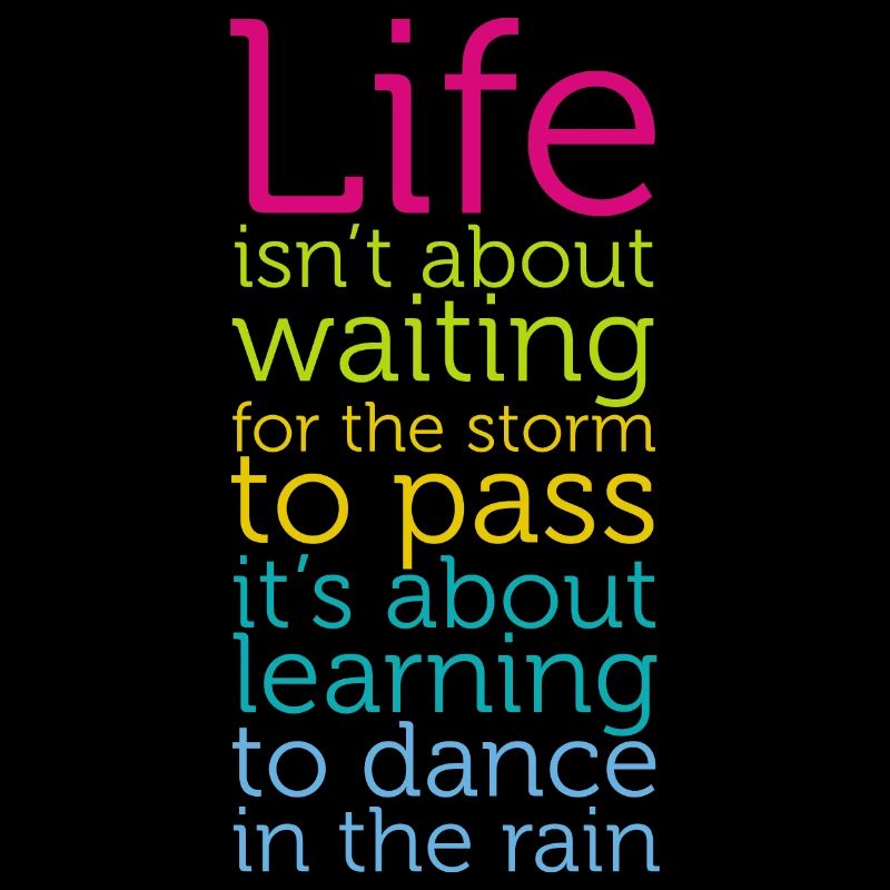 Dans la vie, il ne s’agit pas de se diriger vers la tempête