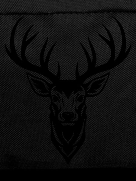Deer Silhouette Head Antlers