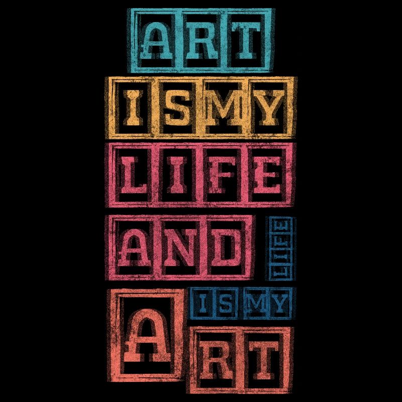 Artist Profession Canvas Paint Roll