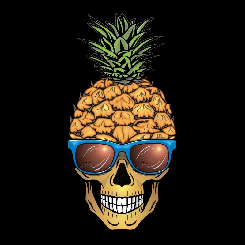 Ananas-Schädel