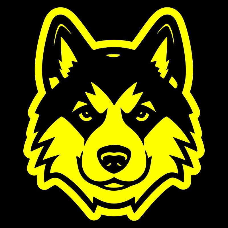 Akita Dog Head