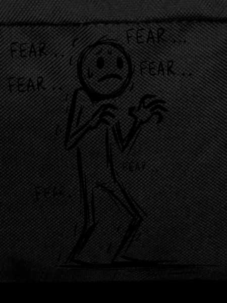 Anxious man