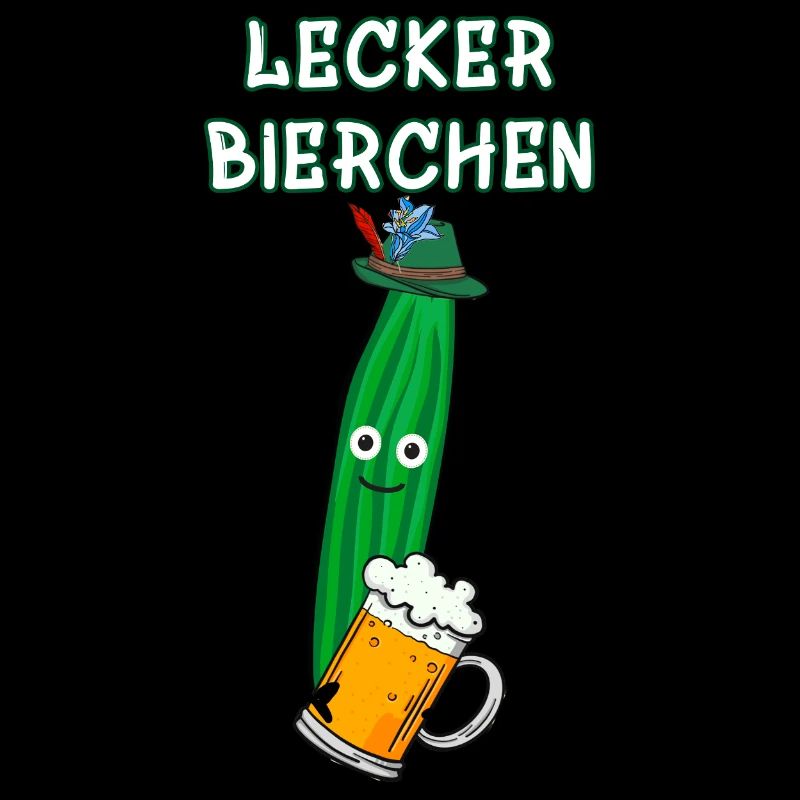 Gurke, Partygurke, Bier, Lecker Bierchen.Gurke