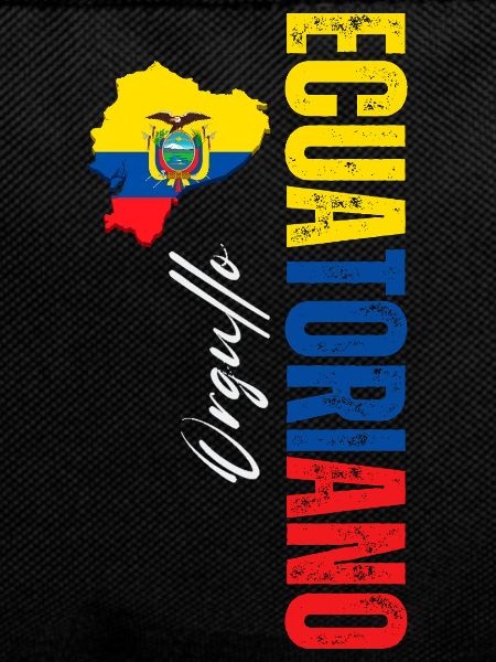 Ecuadorian pride, vertical design